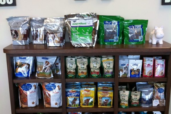 Blackfalds Veterinary Hospital carries a large selection of healthy treats and products for your furry family members